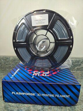 Flashforge PLA Basic Gray 1.75mm 1kg 3D Printer Filament Spool New